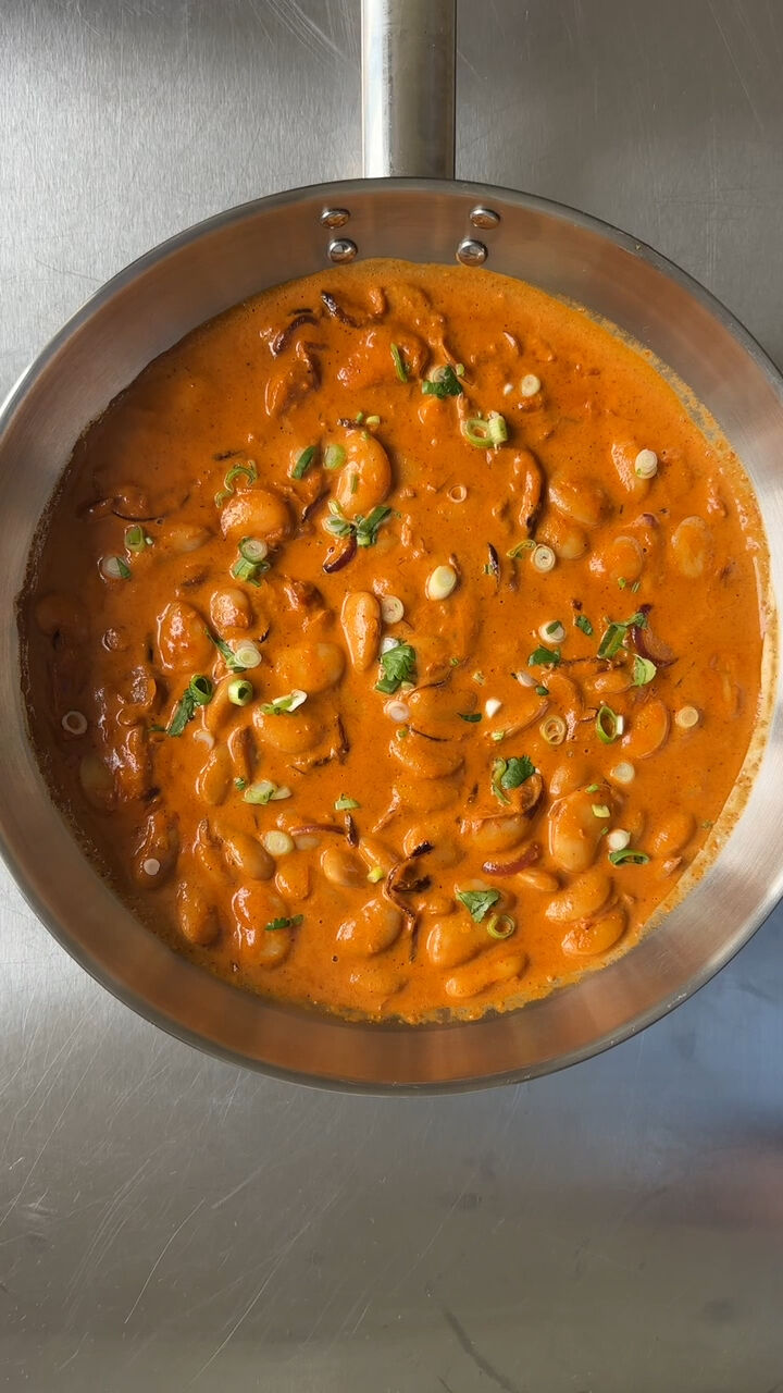 Butter Bean Curry - Carole Food